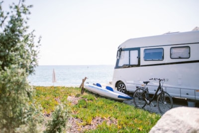 Pitch for tent, caravan, motorhome,