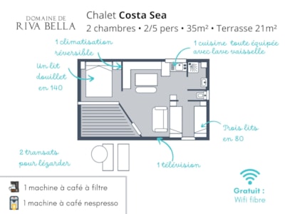 Chalet Rêve Costa Sea