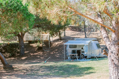 Pitch for tent, caravan, motorhome,