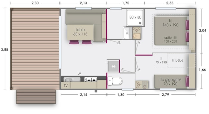 Mobil-Home Icauna