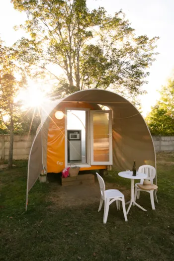 Mietunterkunft - Coco Sweet 2 Personen - Camping LA BELLE ETOILE