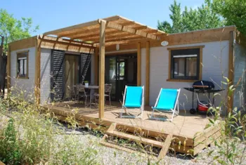 Mietunterkunft - Lagoon Chalet Premium 32M² Klimaanlage - Camping MARIUS