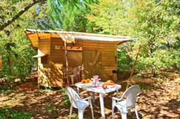 Mietunterkunft - Häuser Ti Case 17 M² + Terrasse 9 M² - Camping AU P'TIT BONHEUR