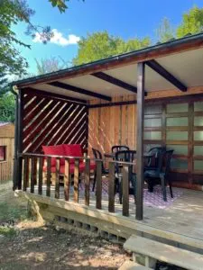 Mietunterkunft - Hütte 36 M² - Camping AU P'TIT BONHEUR