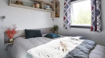 Mietunterkunft - Mobilheim Confort + Tv - Camping AU P'TIT BONHEUR