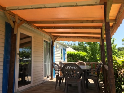 Mobile-home 3 bedrooms + sheltered terrace 14m² — 5