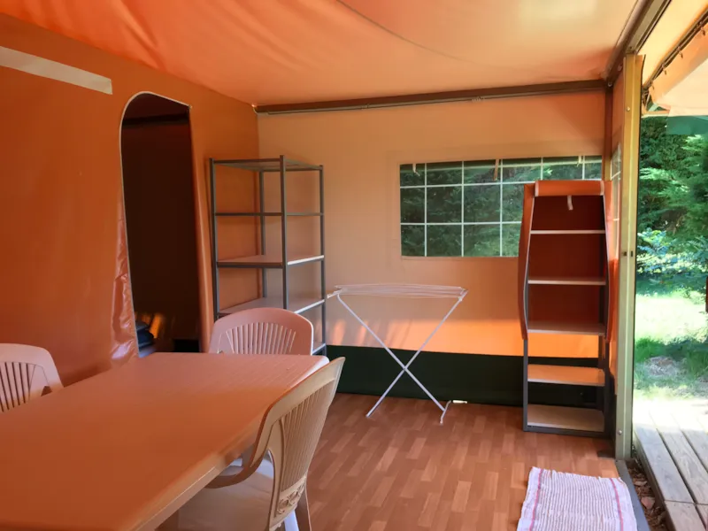 Tente Toilée 2 Chambres 25 M² - Sans Sanitaire - (4 Modèles Sur Le Camping)