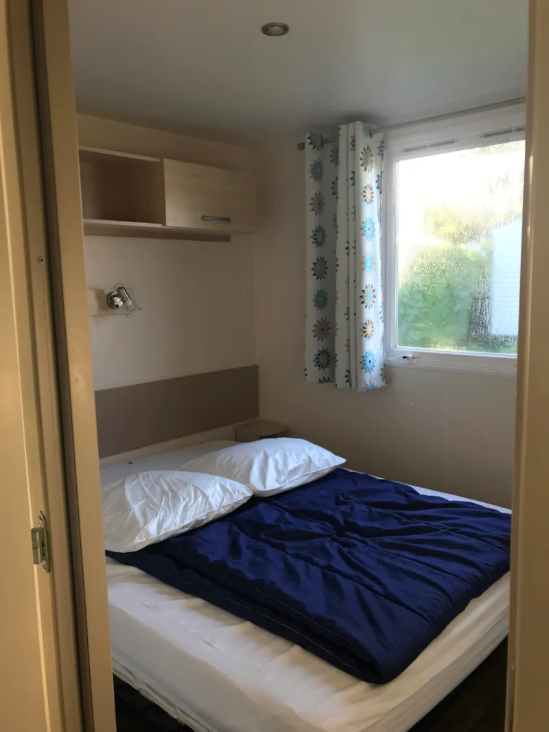 M12 Mobil-Home 2 Chambres + Terrasse Couverte 14M² (1Modèle Sur Le Camping)