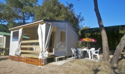 Location - Aventure - Tithome Fuschia 20 M² - 2 Chambres - Camping Côté Plage