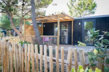 Mietunterkunft - Mobilheim Tamaris - 2 Zimmer - Camping Côté Plage
