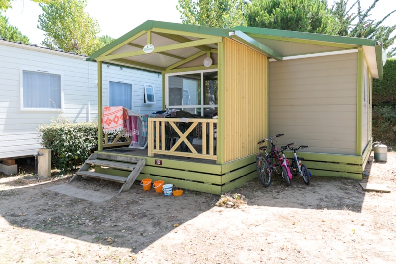 Chalet Canelle 25m² - 2 Zimmer + überdachte Terrasse