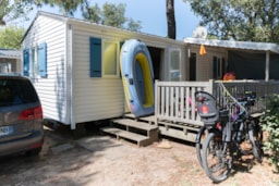 Location - Eco - Mobil-Home Cordova 30 M² - 2 Chambres - Camping Côté Plage