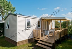 Location - Confort - Mobilhome Magdalena 28 M² - 3 Chambres - Camping Côté Plage