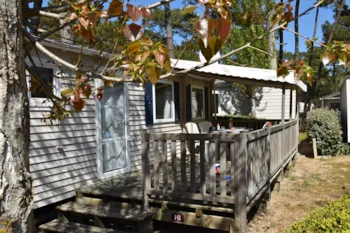 Mietunterkunft - Mobilheim Célénia 28M² - 2 Zimmer+ Terrasse - Camping Côté Plage