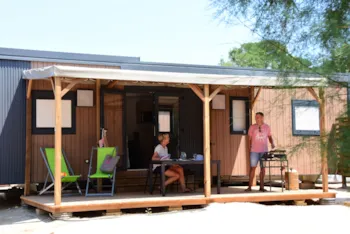 Mietunterkunft - Mobilheim Muscat Klimaanlage - Camping Cala Gogo