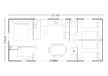 Mobilhome Tautavel  - Aire Acondicionado- Tv