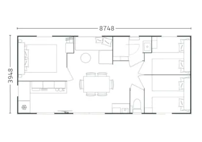 Mobilhome Collioure - Aire Acondicionado - Tv