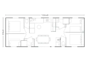 Mietunterkunft - Mobilheim Medusa Klimaanlage - Camping Cala Gogo