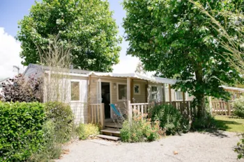 Mietunterkunft - Cottage Zen - 3 Schlafzimmer - Camping Seasonova Saint Michel