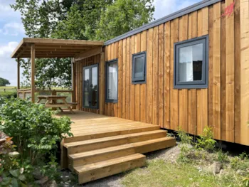 Mietunterkunft - Cottage Prestige 3 Bedrooms - Camping Seasonova Saint Michel