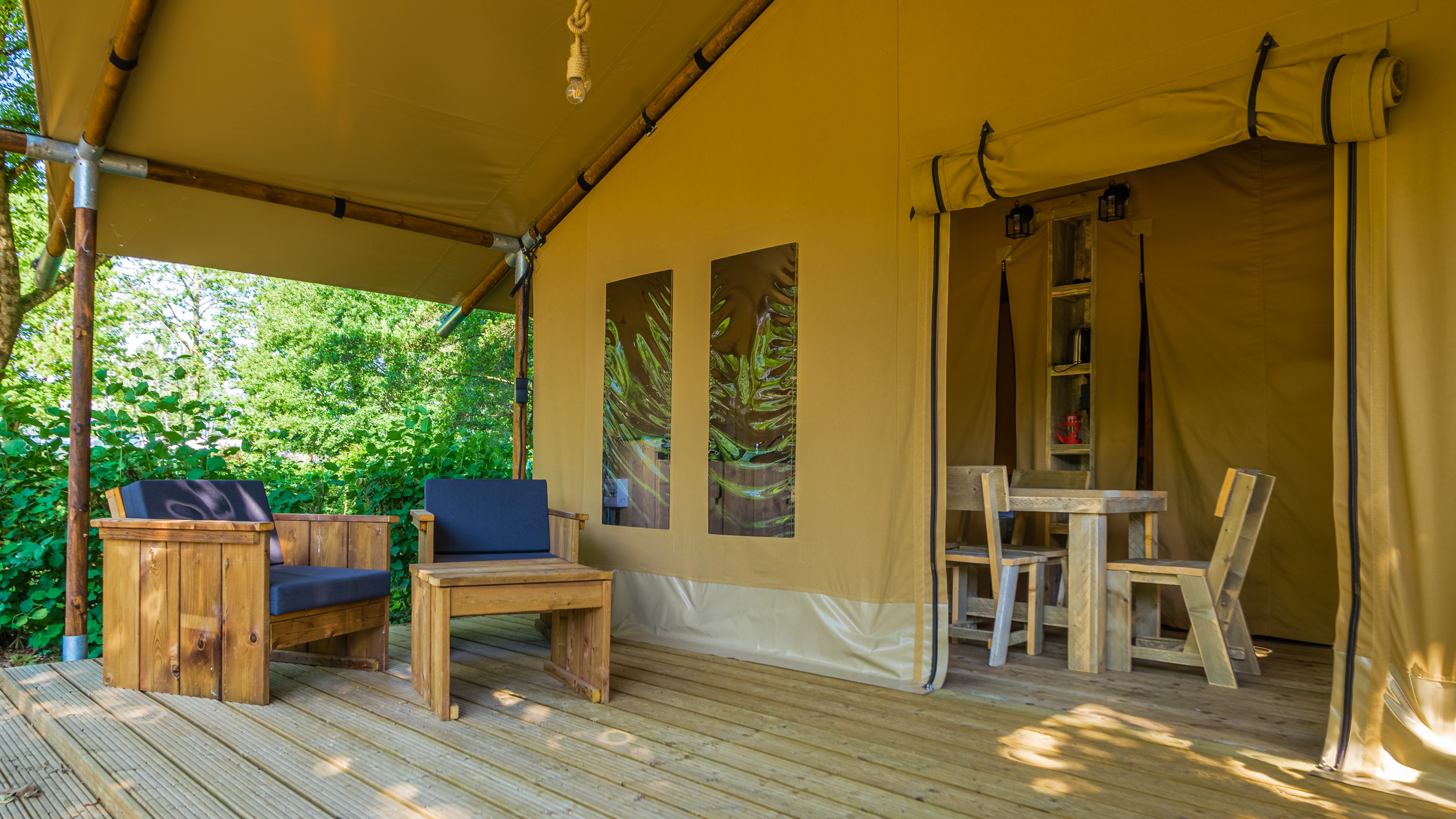Location - Slow Lodge - 2 Chambres, Sans Sanitaire - Camping Saint-Michel