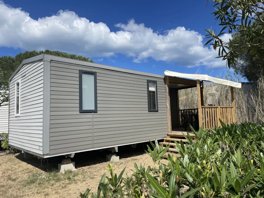 Mobil Home Eucalyptus Confort Climatisation avec terrasse 2 chambres