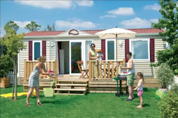 Mietunterkunft - Cottage Family - 3 Zimmer : 33 M² + Terrasse 11 M² - Camping Les Forges
