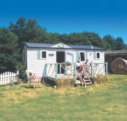Mietunterkunft - Europäisches Cottage : 29M2 + 11M2 Terrasse - Camping Les Forges