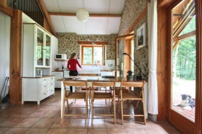 Chalet Luxe Ecological - 50 m², WC, shower, terrace