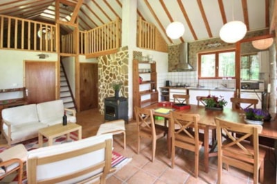 Chalet Luxe Ecological - 50 m², WC, shower, terrace