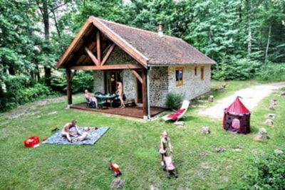 Chalet Luxe Ecological - 50 m², WC, shower, terrace