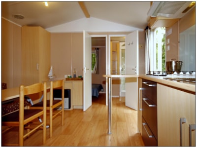 Mobilhome - 29 m², WC, shower, terrace