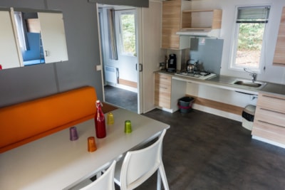 Mobile-home adapted to the people with reduced mobility Handi 30,5 m² terrace, shower+toilet