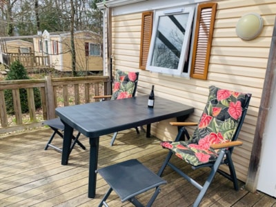Mobile-Home - 29m2 - Toilet, shower, terras