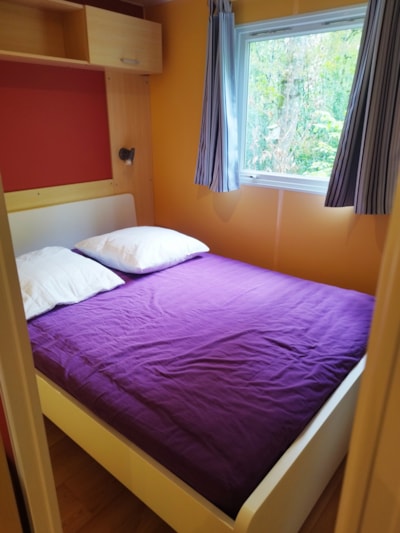 Mobilhome 32m² wc-terras-douche