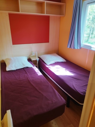 Mobilhome 32m² wc-terras-douche
