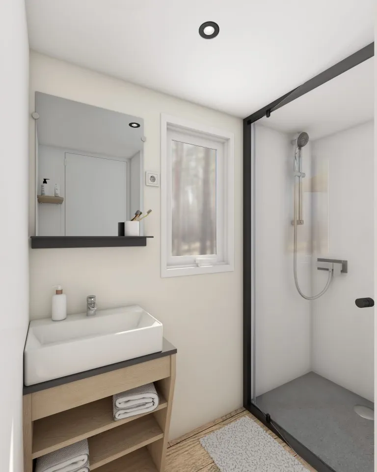 Mobil-Home - 20 M², Wc, Terrasse