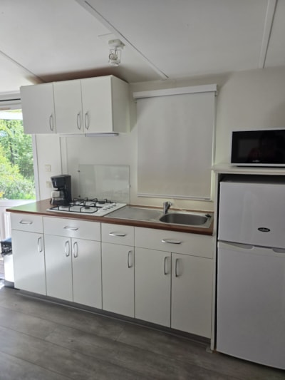 Mobile Home – 29 m² – Toilet, Shower, Terrace – 1 to 2 people