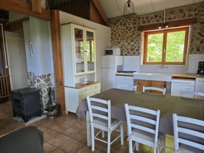 Luxury Eco-Friendly Chalet - 50 m², toilet, shower, terrace, TV