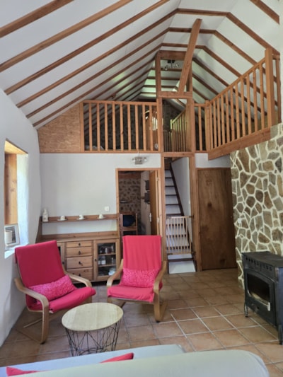 Luxury Eco-Friendly Chalet - 50 m², toilet, shower, terrace, TV