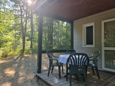 Chalet  - 25 m², WC, shower, terrace