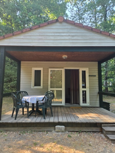 Chalet  - 25 m², WC, shower, terrace