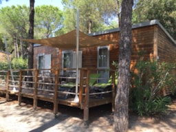 Huuraccommodatie(s) - Stacaravan Premium Acacia - 40M² - 2 Slaapkamers - Camping La Baume La Palmeraie