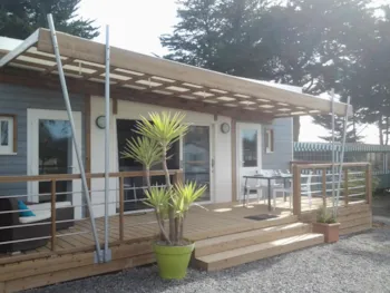 Mietunterkunft - Chalet Cocooning 2 Zimmer - Camping Le Port Chéri