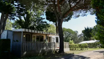 Mietunterkunft - Grand Luxe Mobilheim 3 Schlafzimmer, 2 Badezimmer, 2 Toiletten. - Camping Le Port Chéri