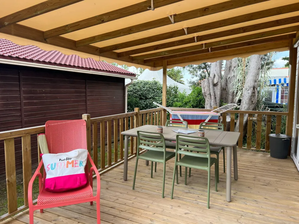 Alojamiento - 🏡 Mobil-Home Super Mercure Riviera – 2 Habitaciones 🏡 - Camping Le Port Chéri