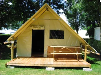 Mietunterkunft - Bungalow Toilé 20M² 2 Schlafzimmer  - Ohne Sanitäranlagen - Camping Sun Océan