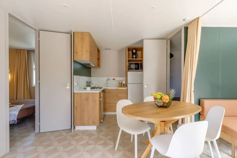 Mobil-Home « Excellence »  2 Chambres Clim, Tv