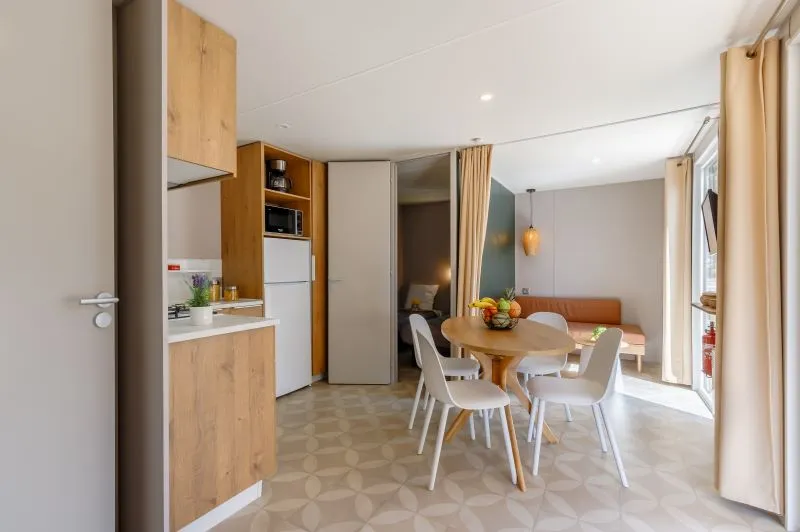 Mobil-Home « Excellence »  2 Chambres Clim, Tv