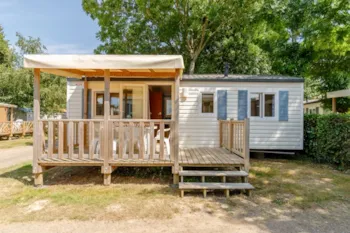 Mietunterkunft - Mobilheim « Eco » 3 Schlafzimmer - Camping Sun Océan